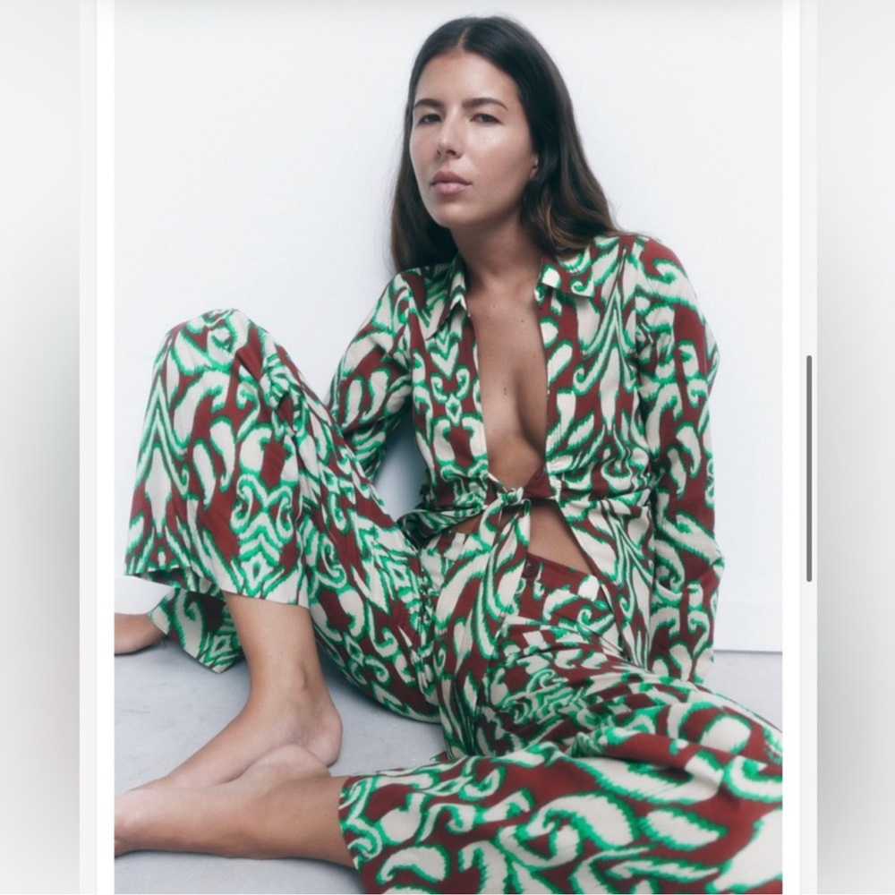 Zara Patterned Top - Picture 5 of 8